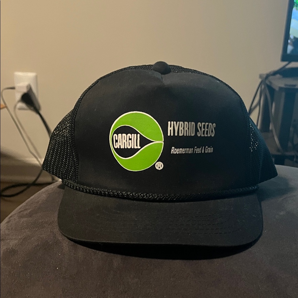 Black Trucker Hat